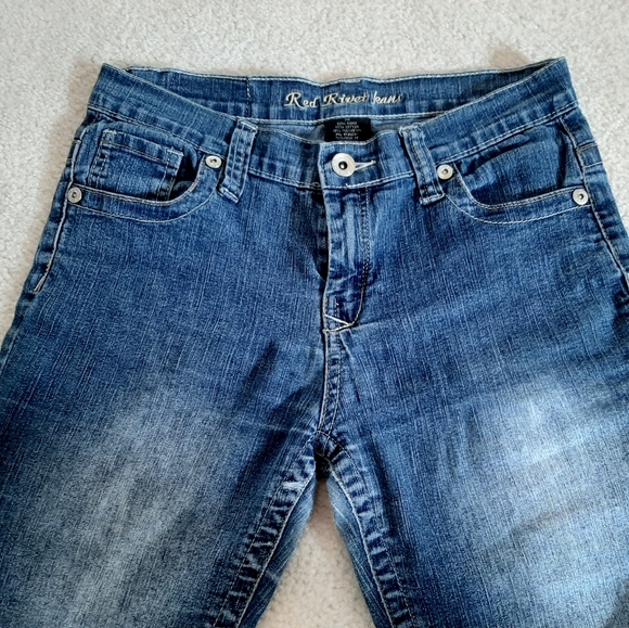 Red Rivet Jeans - Picture 6 of 6